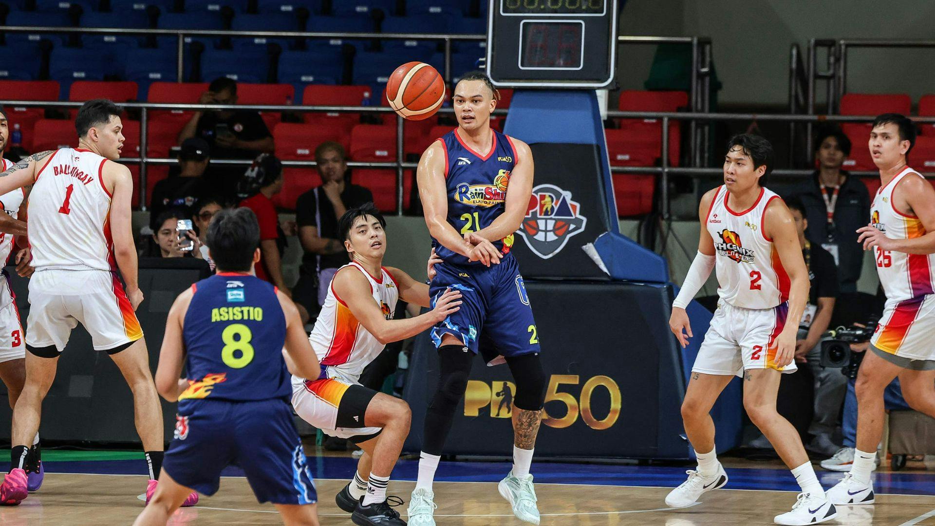 Keith Datu expected to be out for Rain or Shine in rest of PBA 50